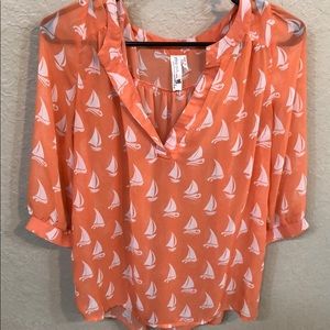Sailboat blouse